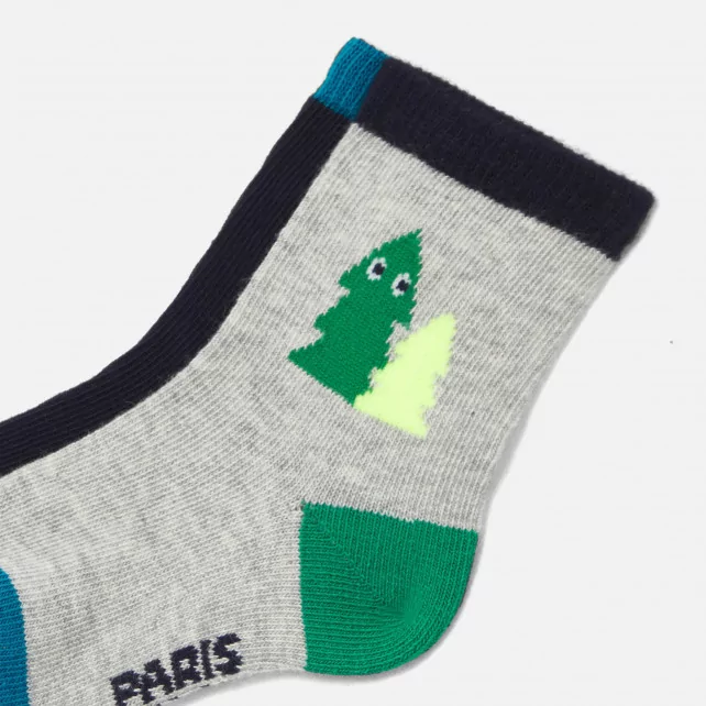 Baby boy Christmas socks duo