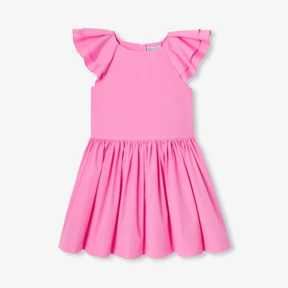 Girl dress in poplin
