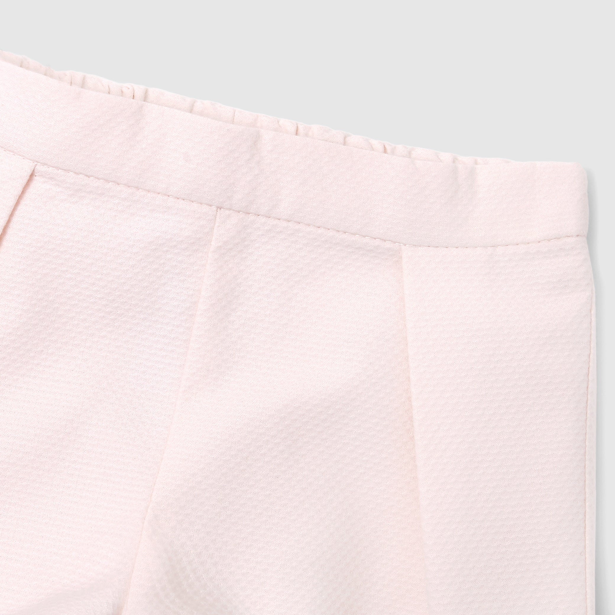 Toddler girl scalloped shorts