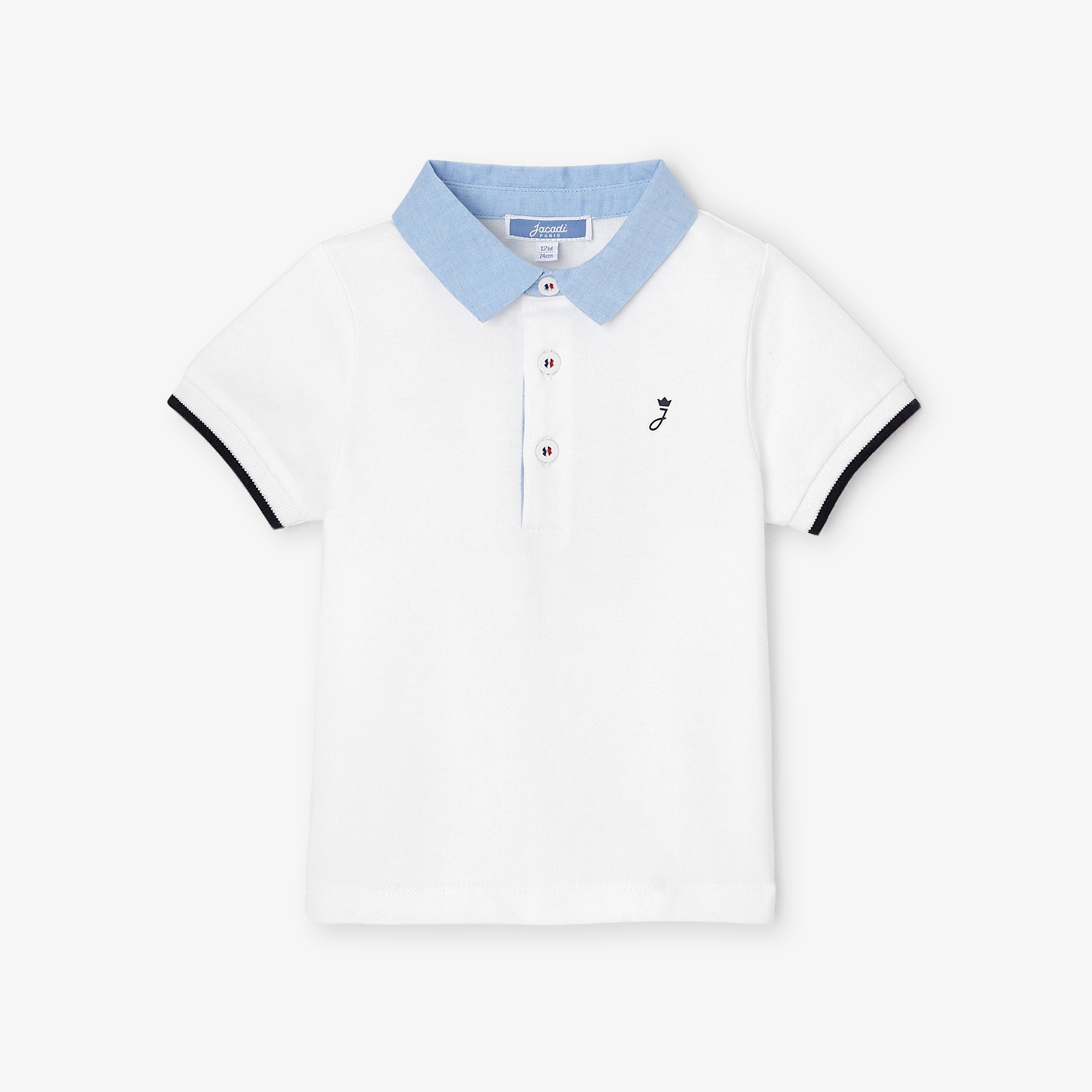 Baby boy short-sleeve polo shirt