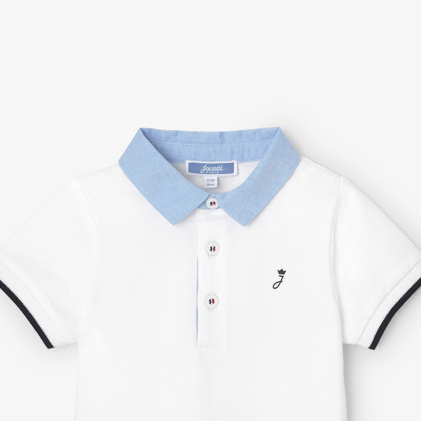 Baby boy short-sleeve polo shirt