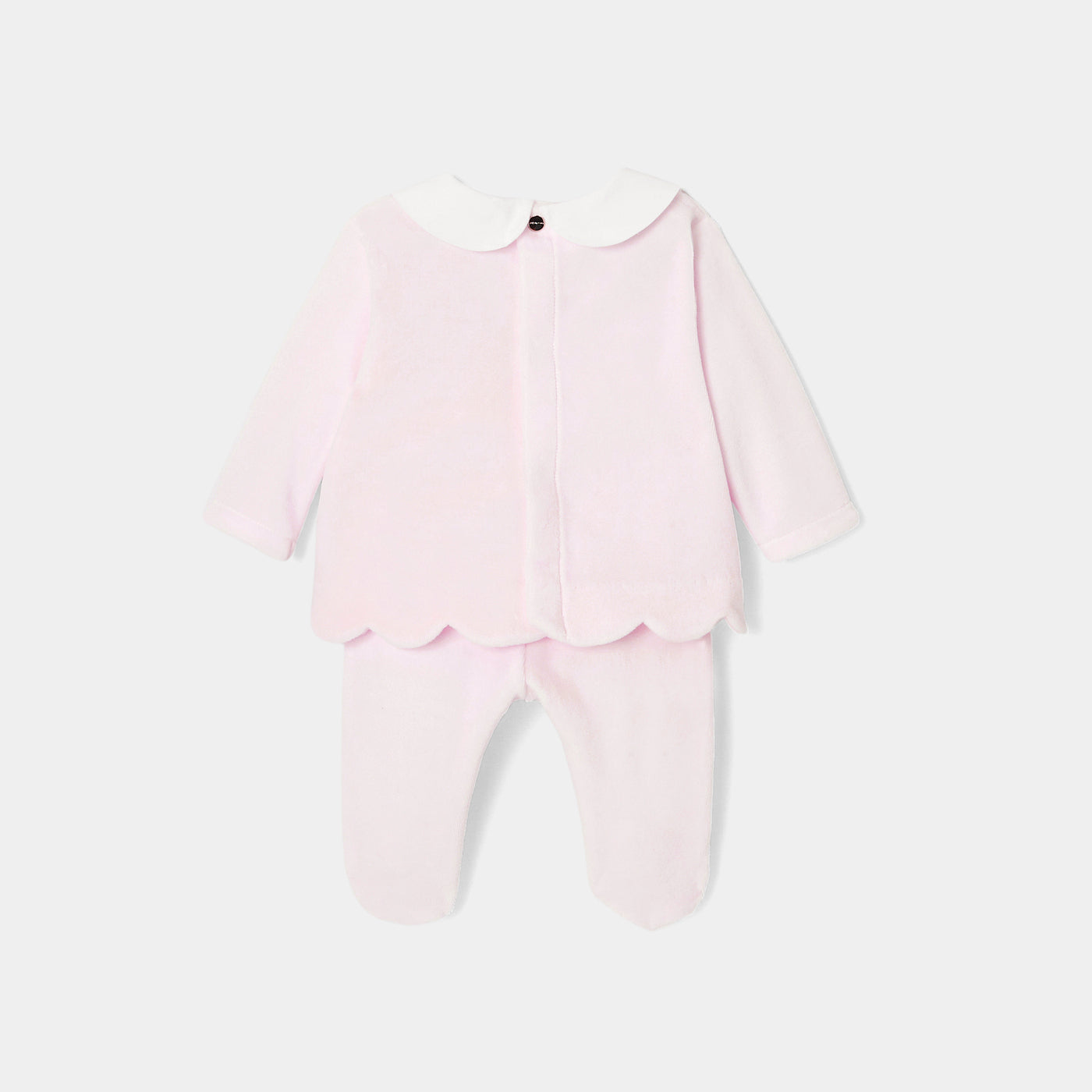 Baby girl velvet set