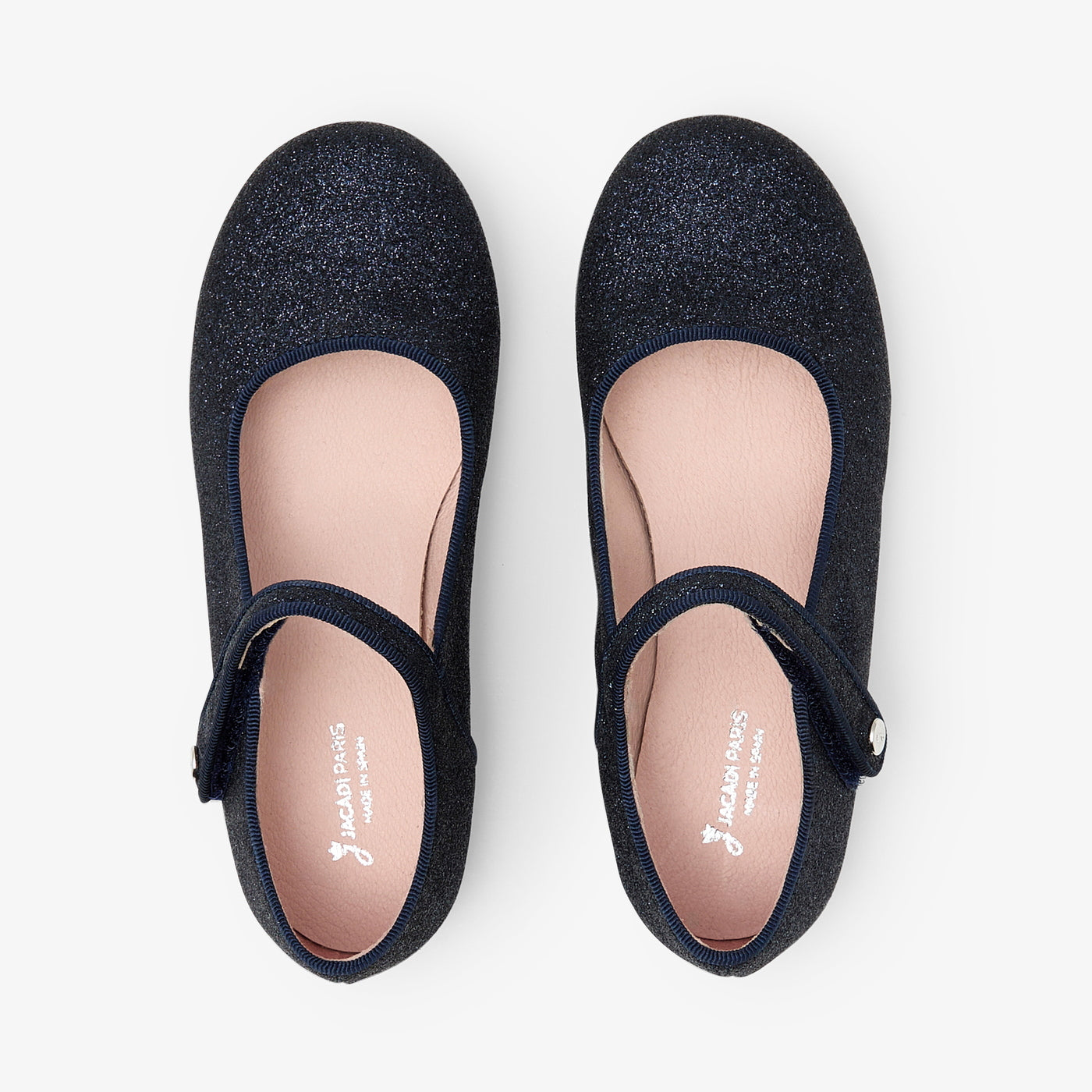 Girl glittery Mary Janes