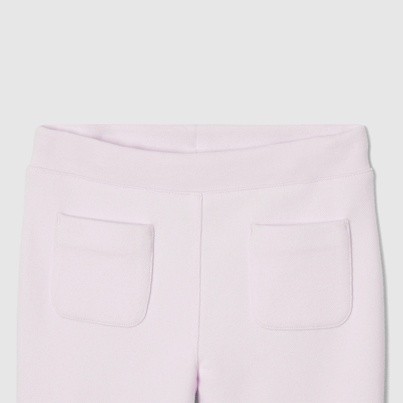 Girl cotton pique trousers