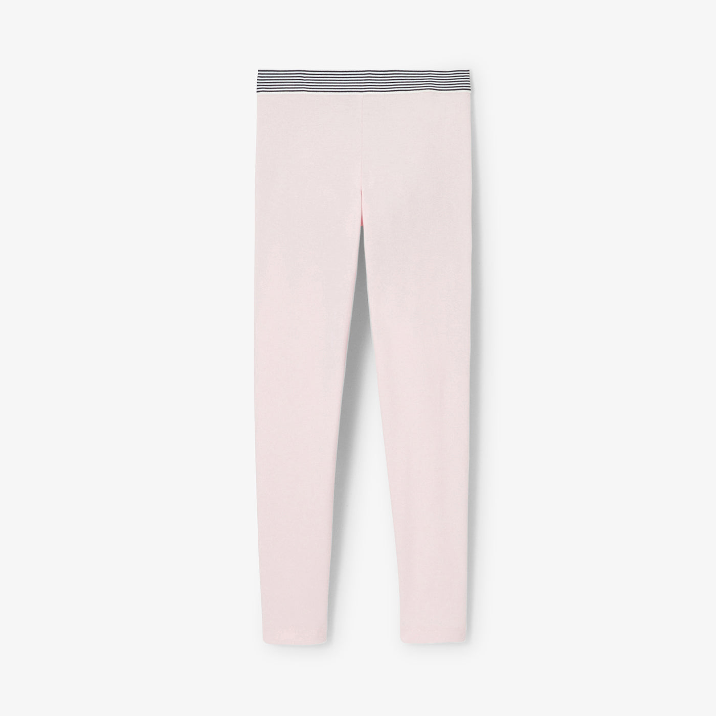 Girl cotton piqué leggings