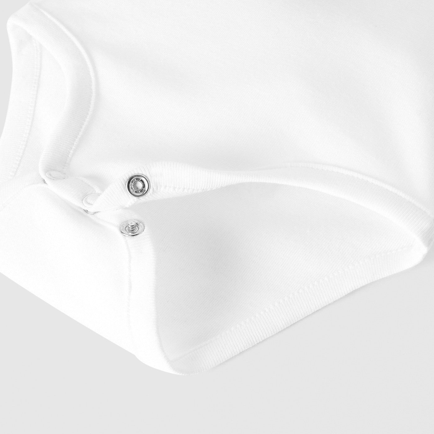 Baby girl bodysuit with fancy collar