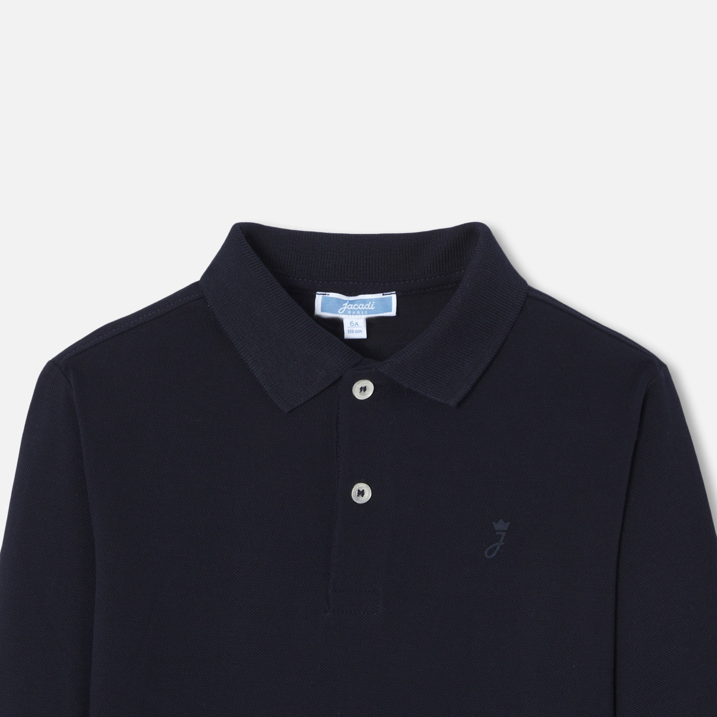 Boy long-sleeved polo shirt