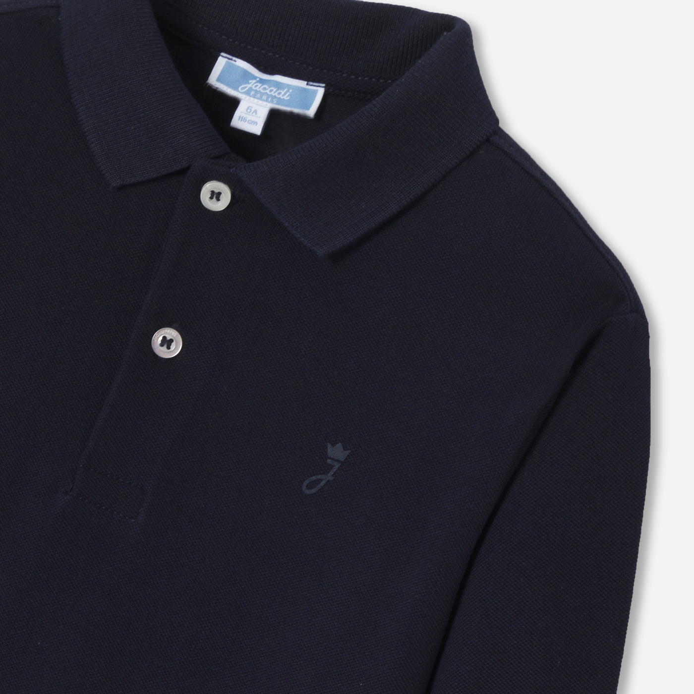 Boy long-sleeved polo shirt