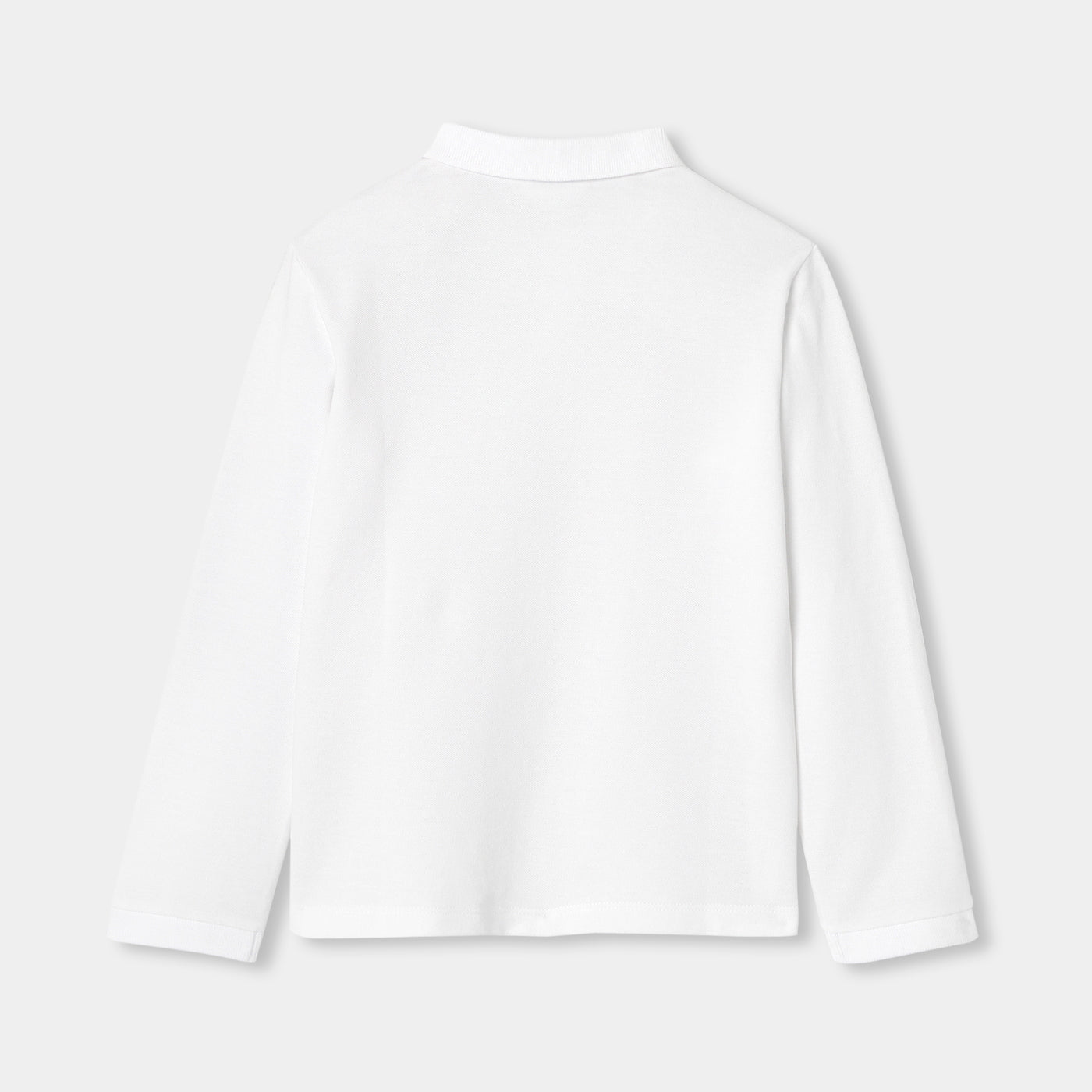 Kid long-sleeved polo shirt