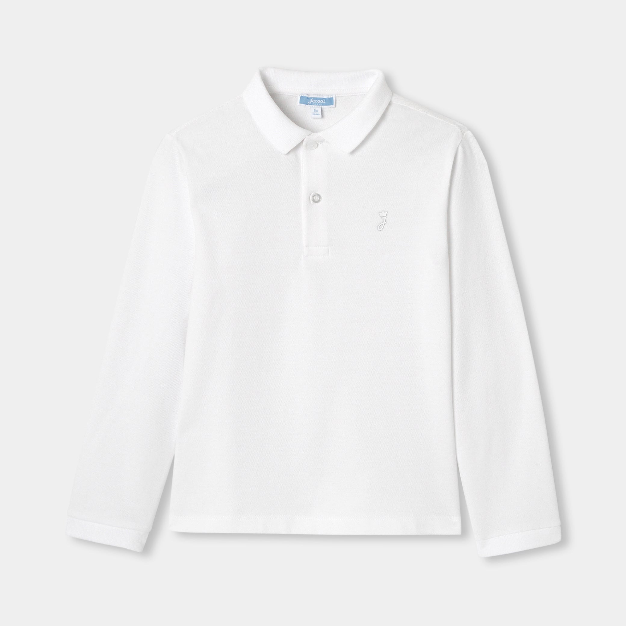 Kid long-sleeved polo shirt