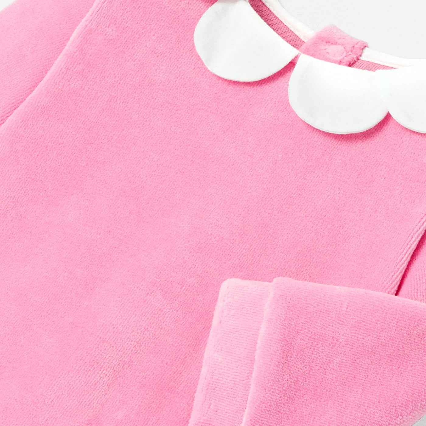 Baby girl velvet pyjamas