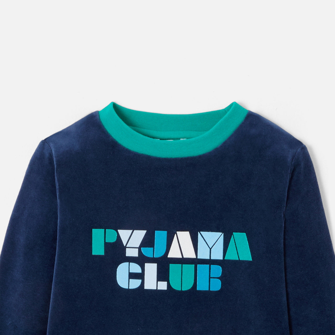 Boy velvet pyjamas