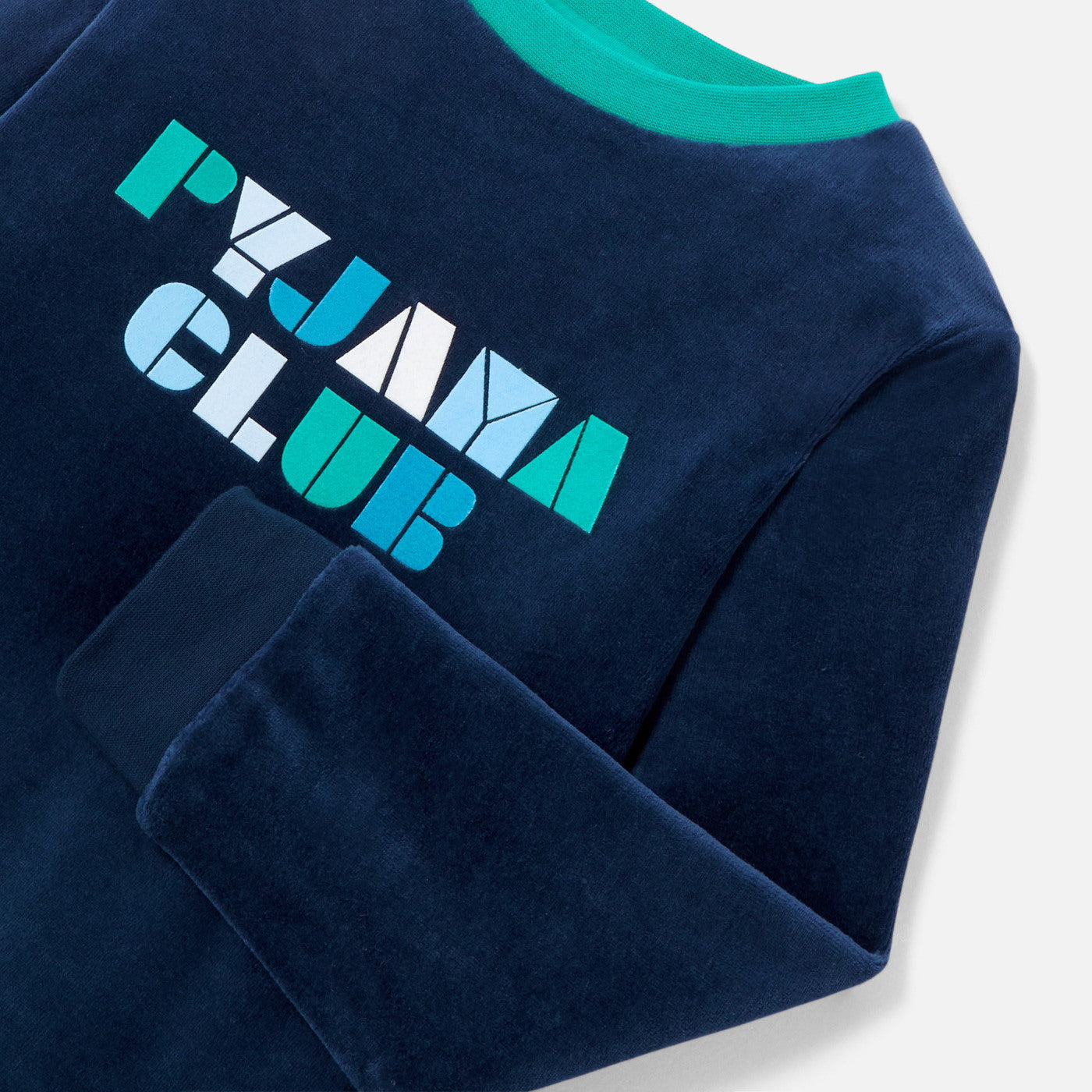Boy velvet pyjamas