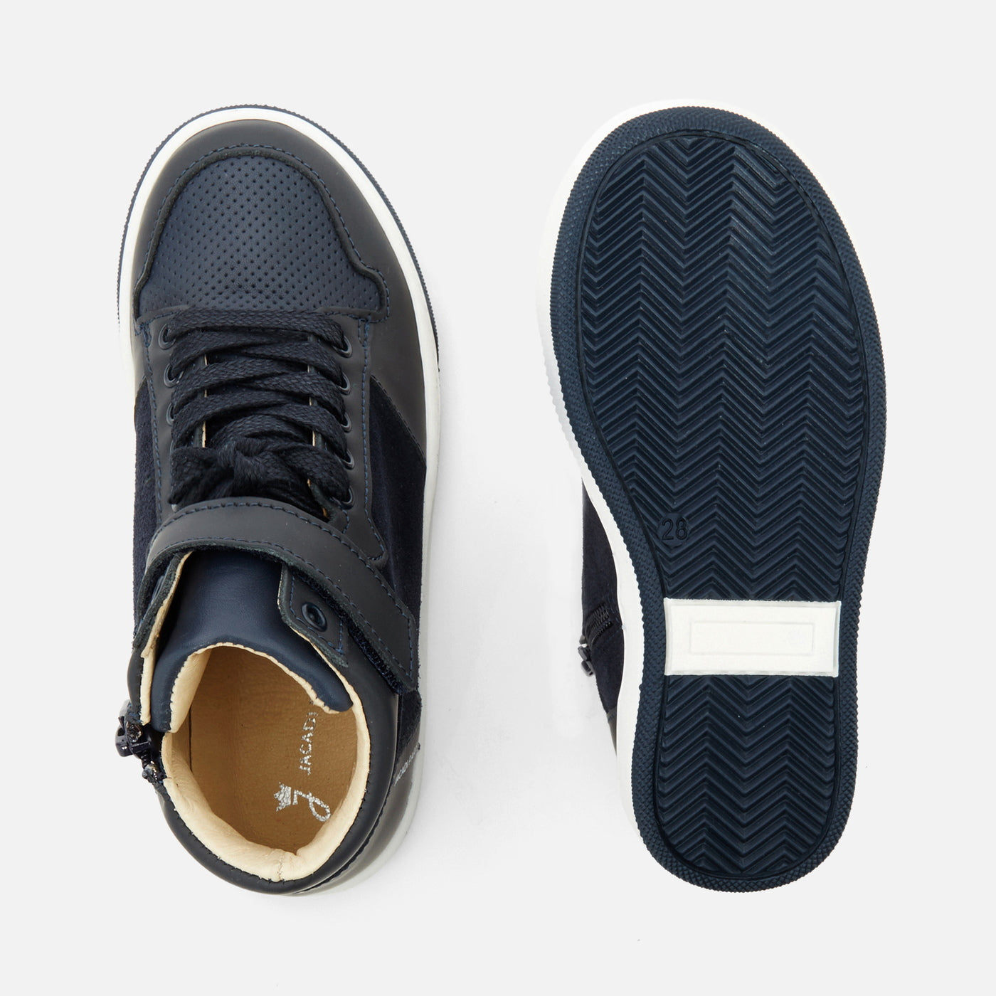 Boy high-top trainers