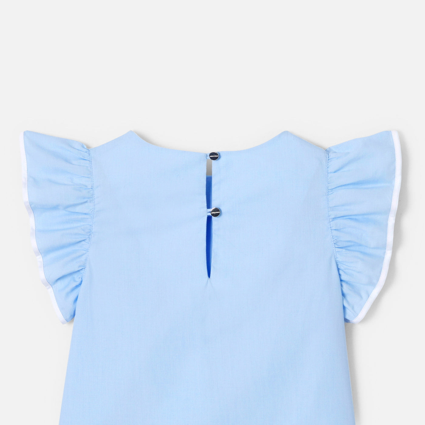 Girl blouse in fil à fil