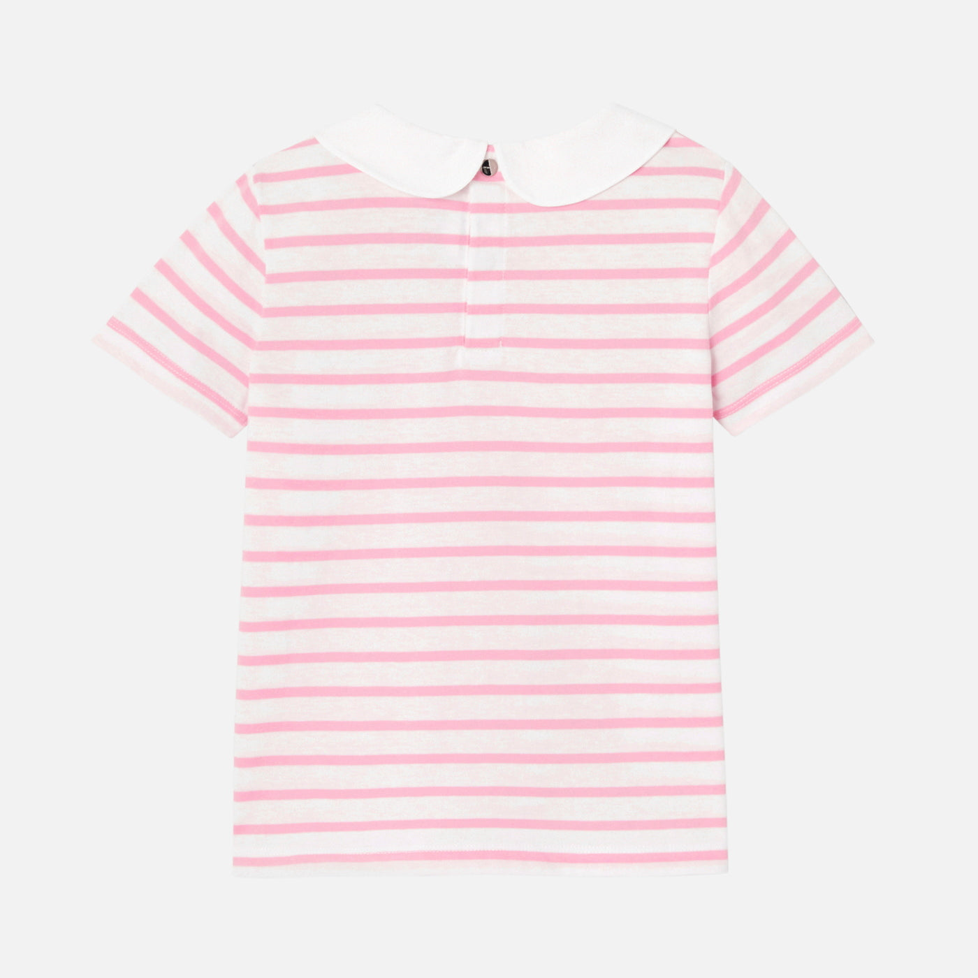 Girl striped polo shirt