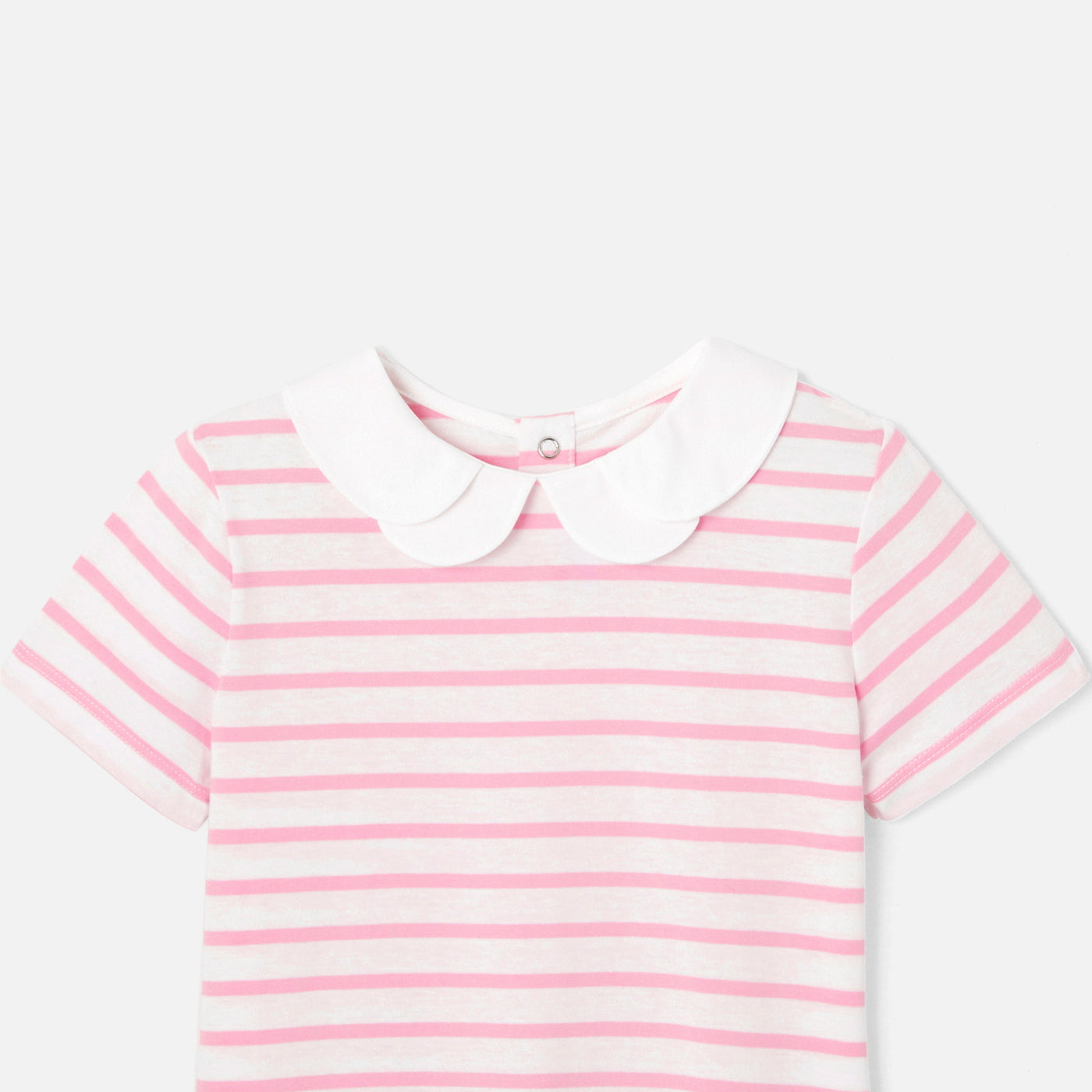 Girl striped polo shirt