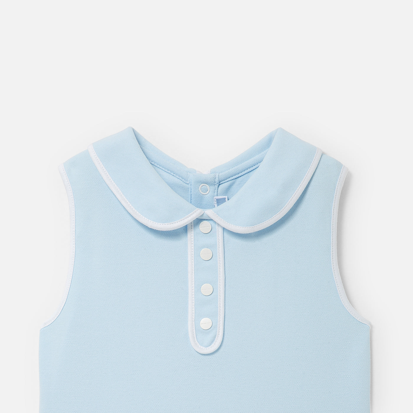 Girl dress in cotton piqué