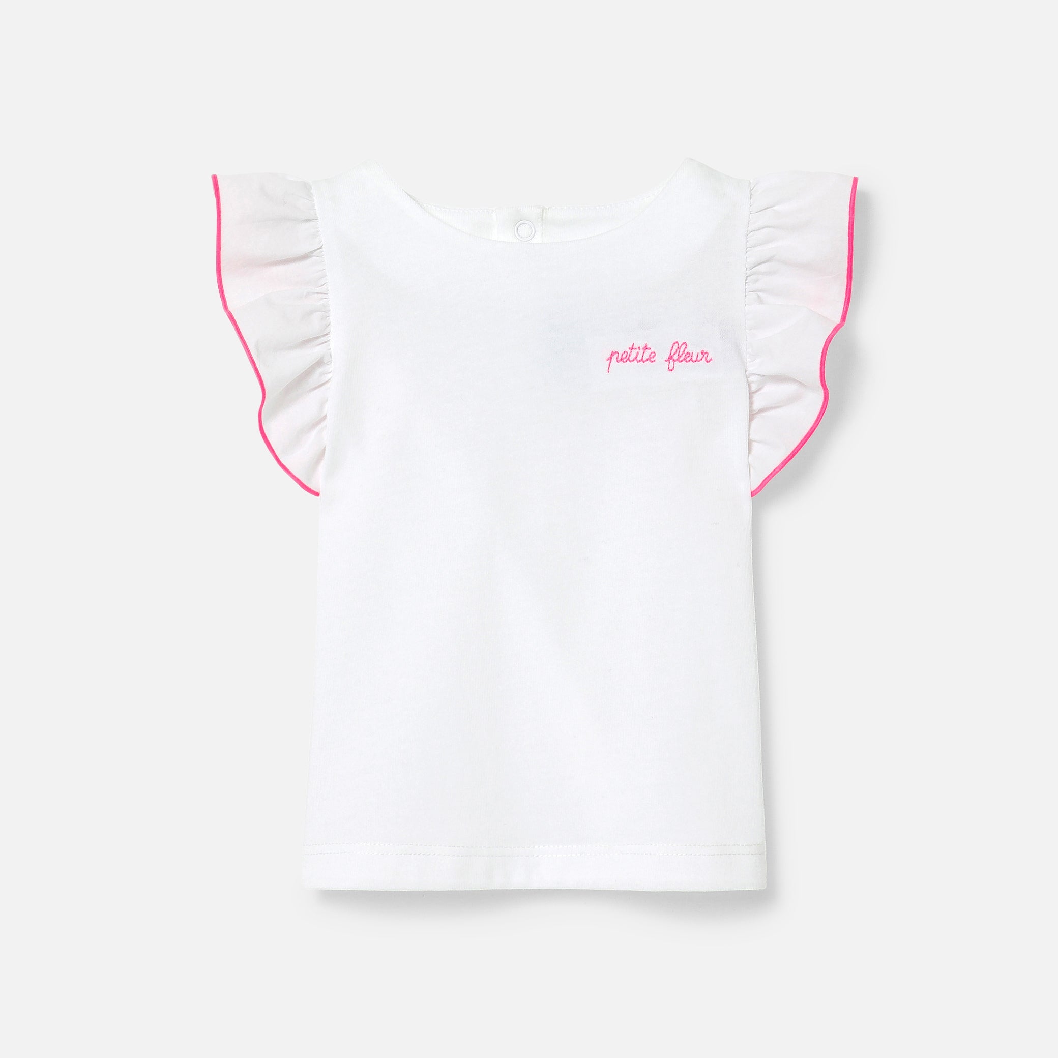 Baby girl short-sleeved T-shirt