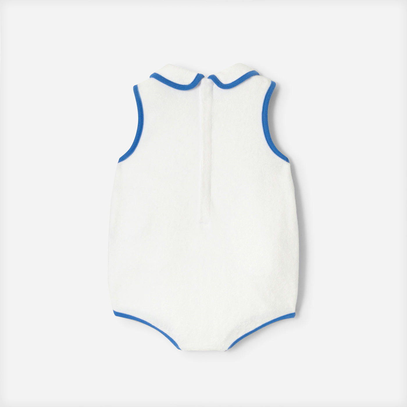 Baby girl French terry romper