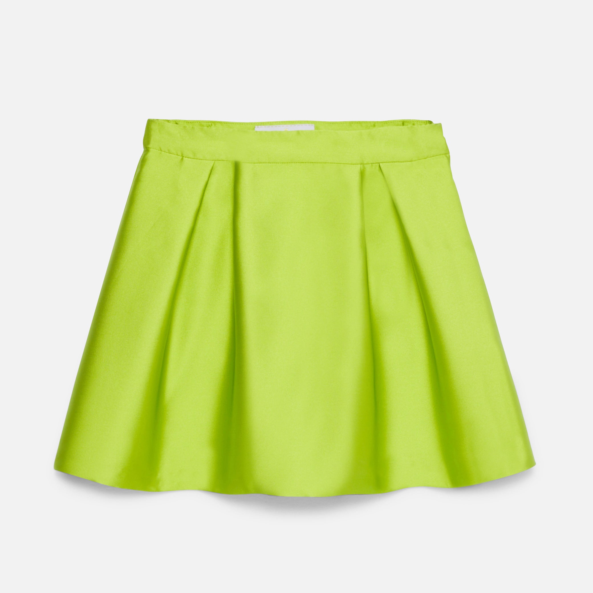 Girl satin skirt
