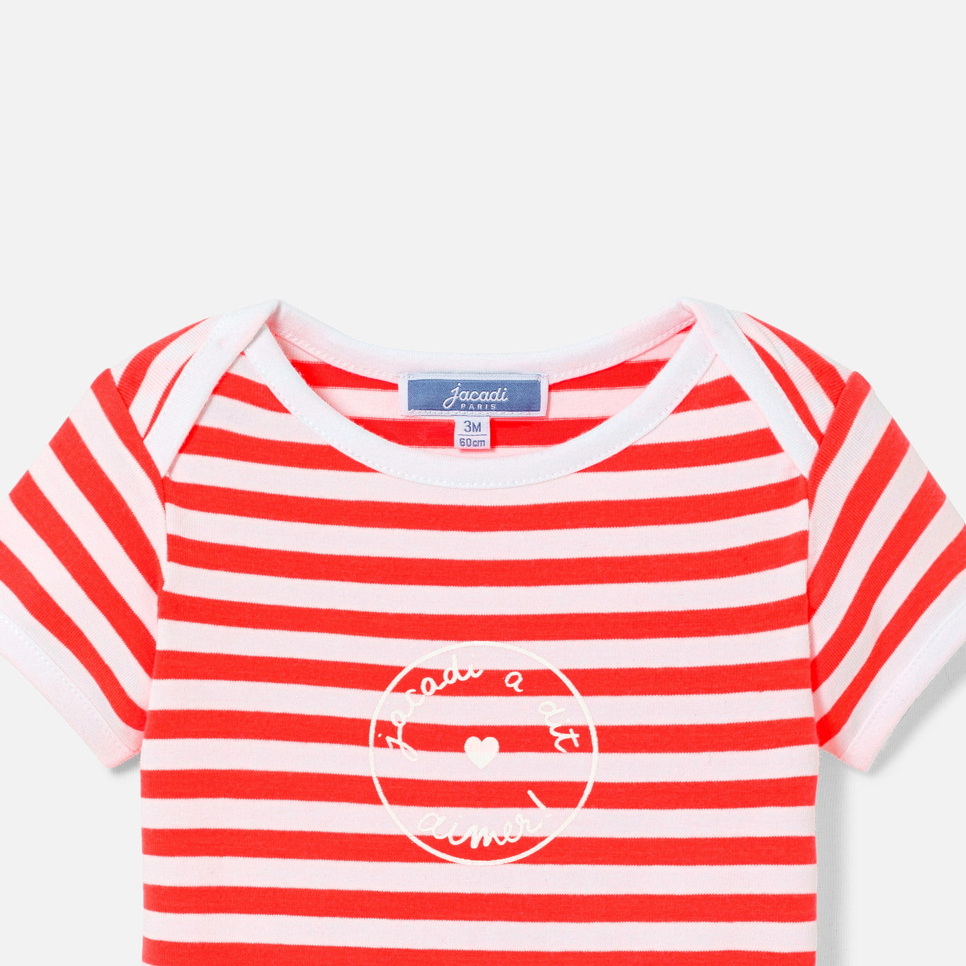 Baby boy short sleeves bodysuit