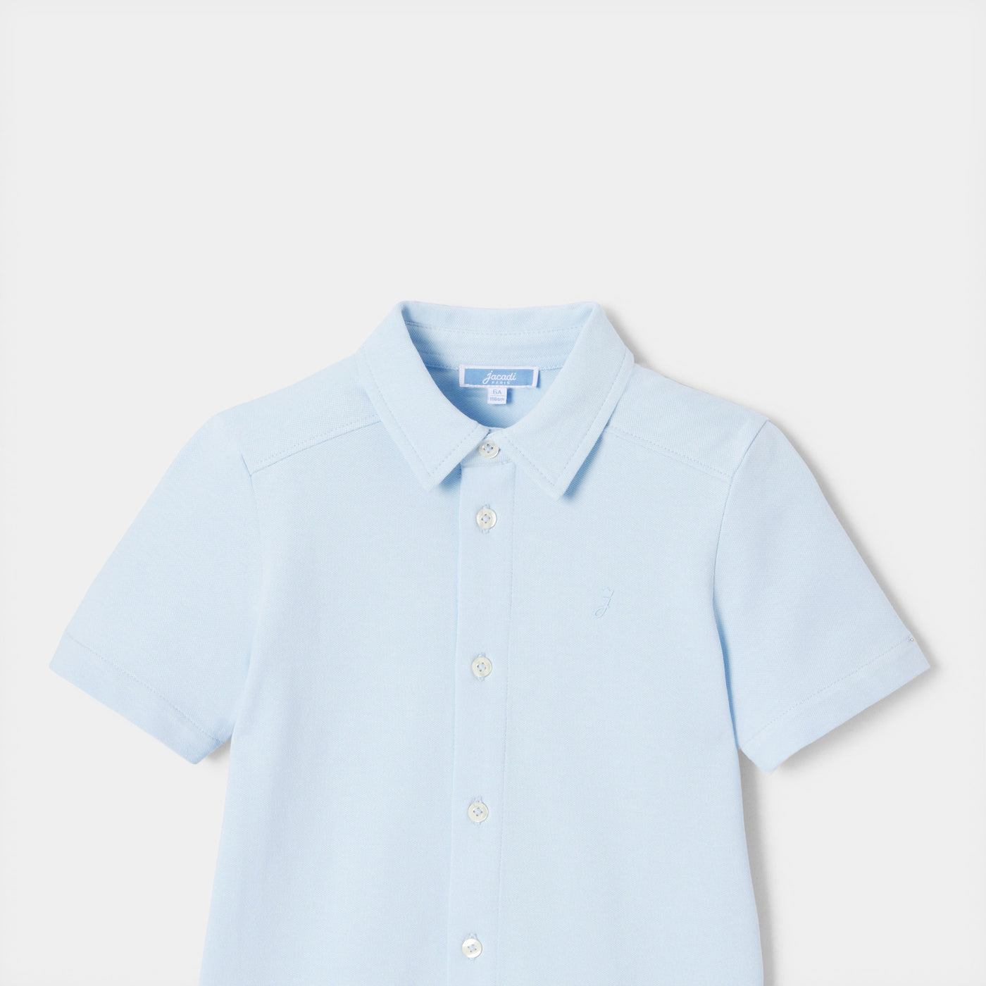 Boy short-sleeved shirt