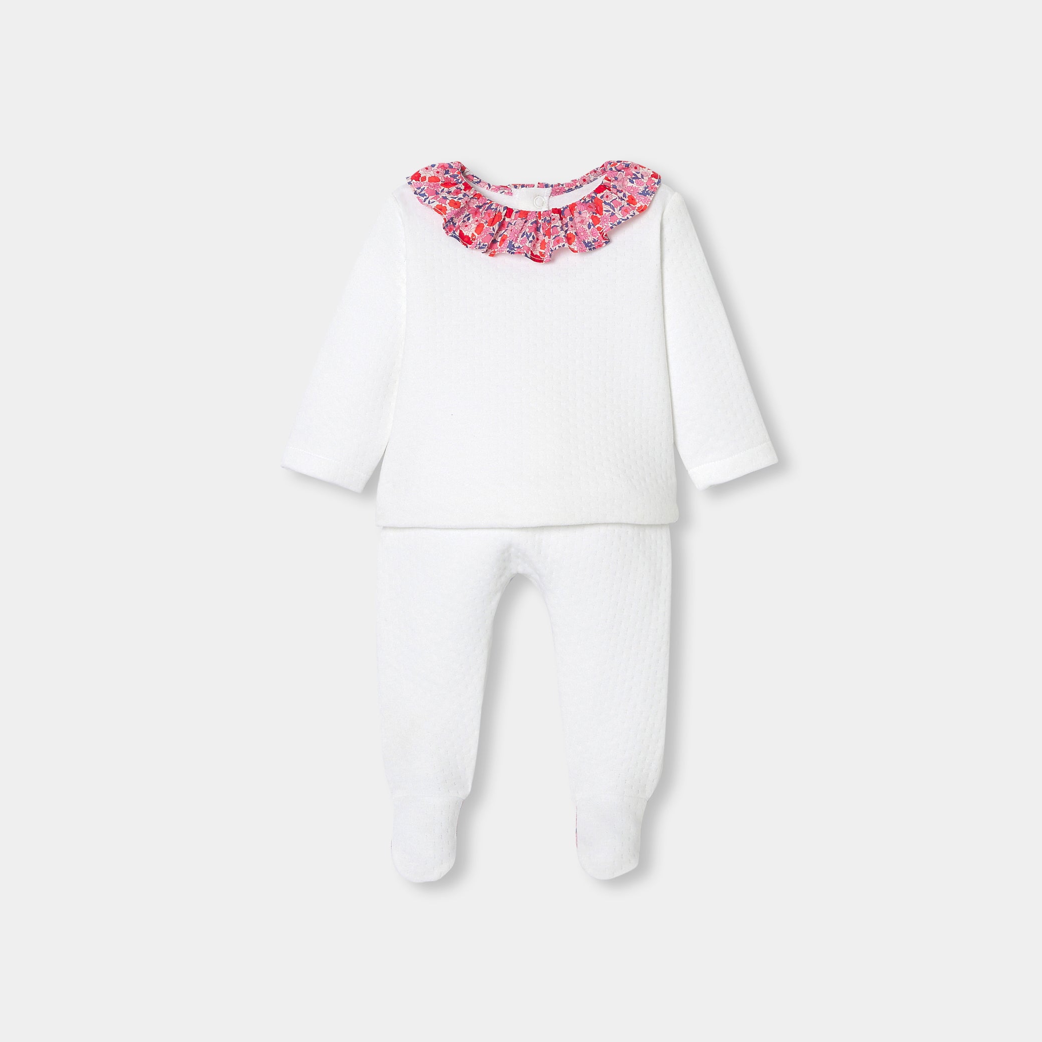 Baby girl comfort set in double jersey