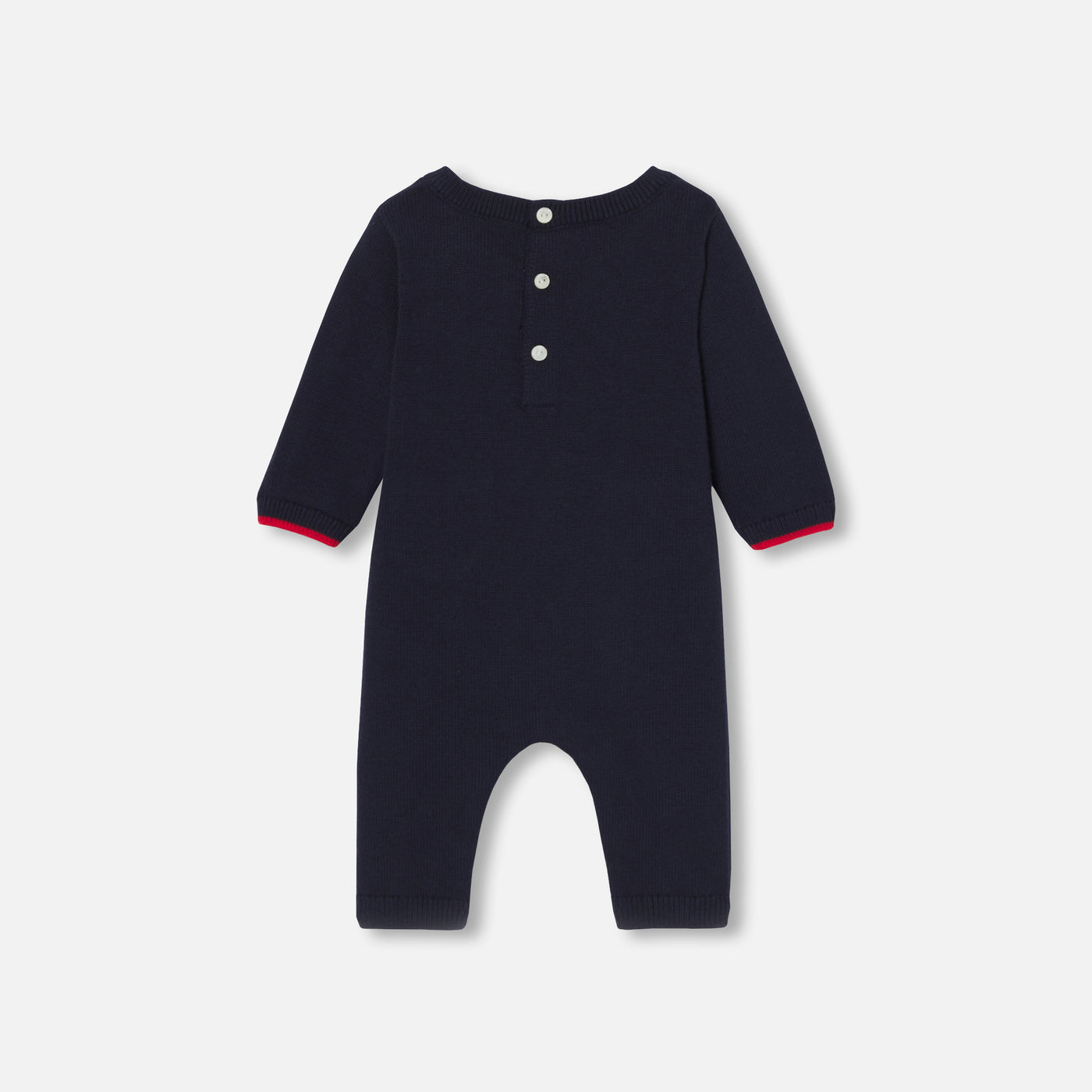 Baby boy knitted jumpsuit