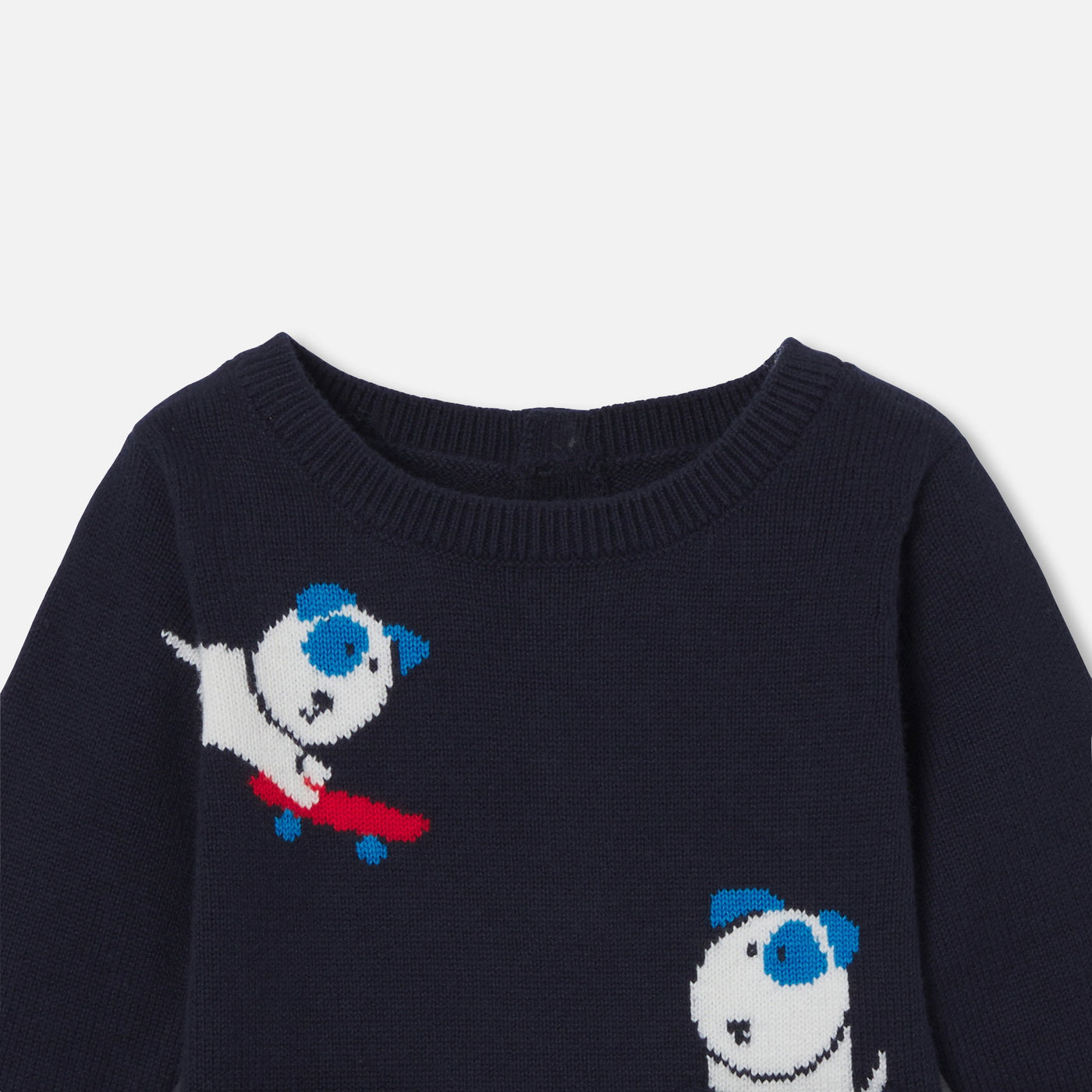Baby boy knitted jumpsuit