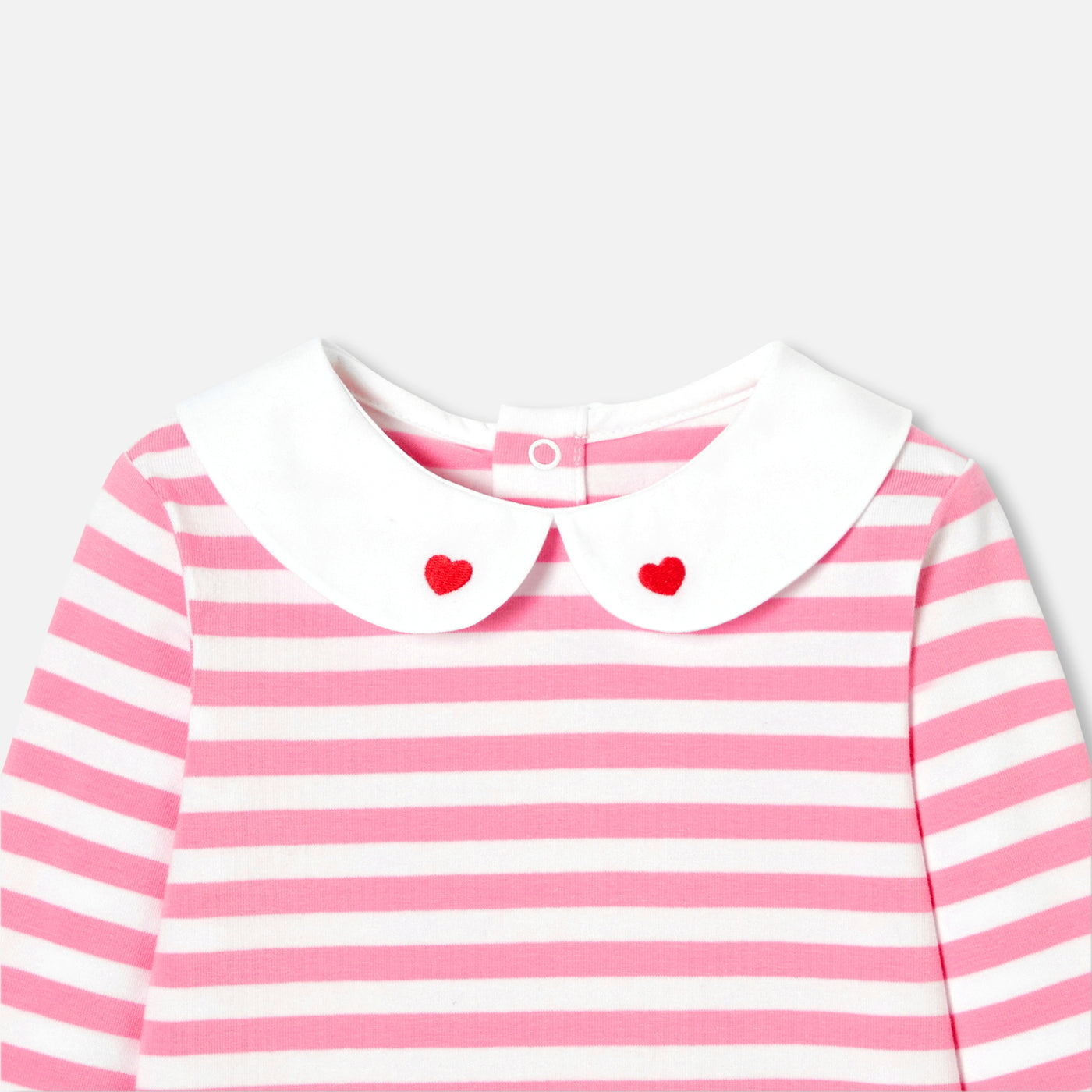 Baby girl long-sleeved bodysuit