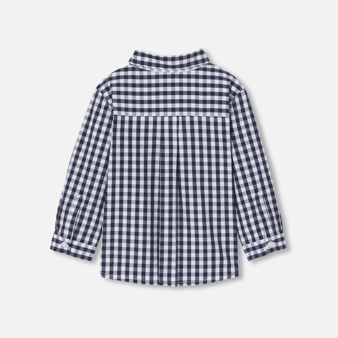Baby boy plaid shirt