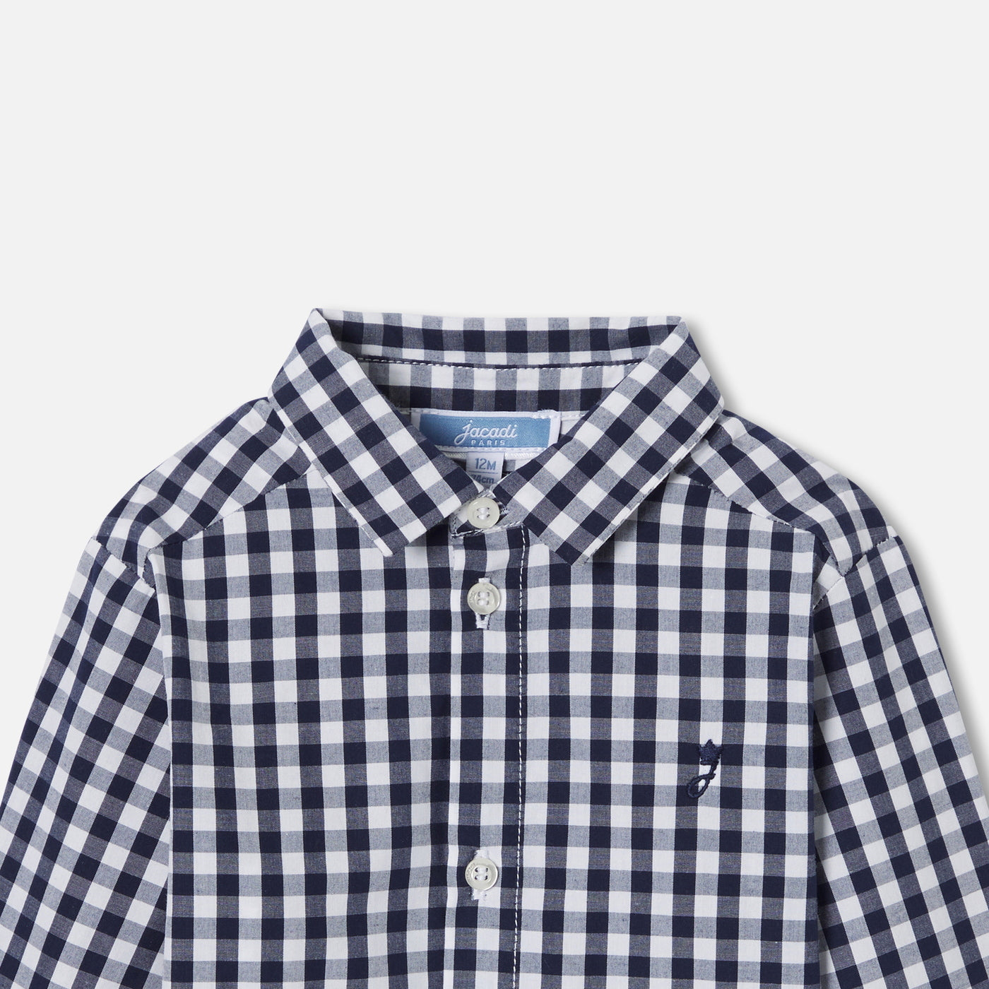 Baby boy plaid shirt