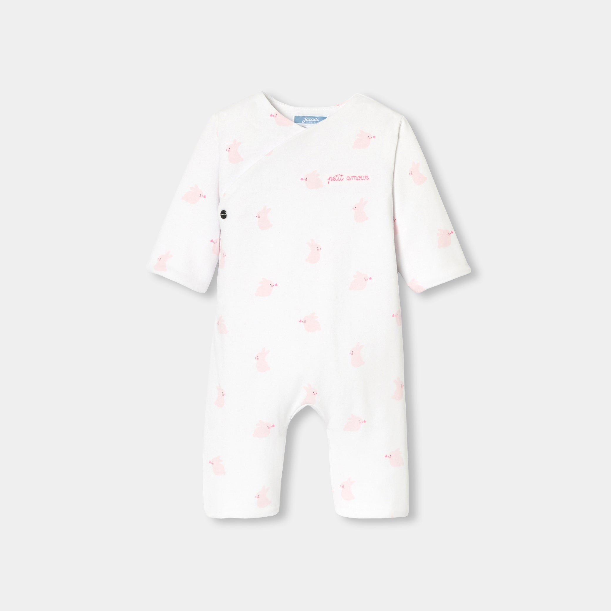 Baby girl jersey jumpsuit