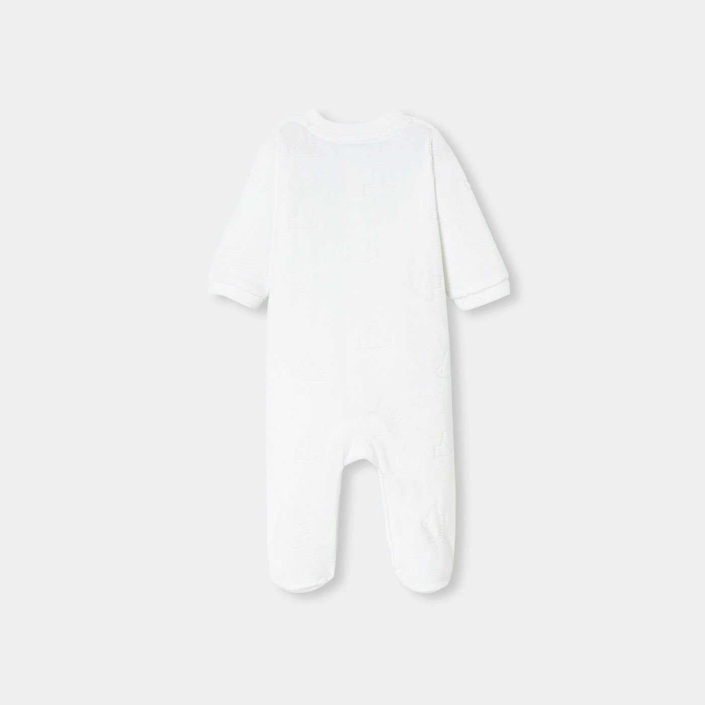 Baby pattern velvet pyjamas