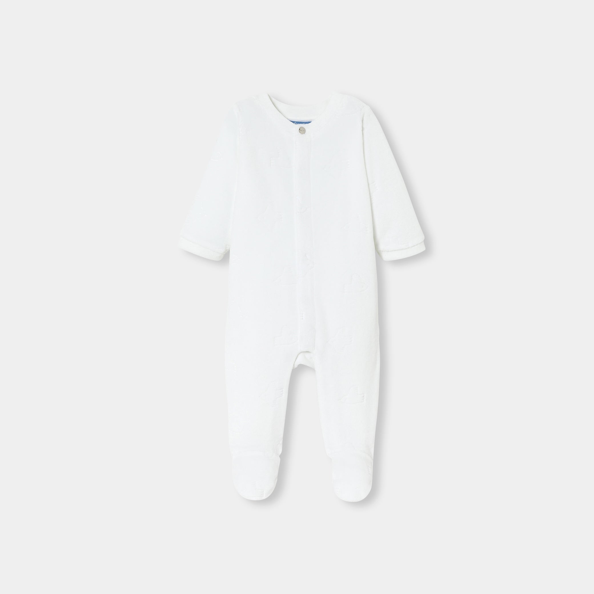 Baby pattern velvet pyjamas