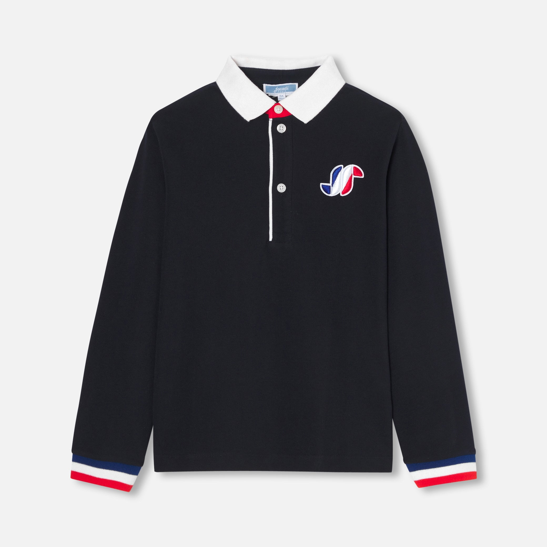 Boy long-sleeved polo shirt