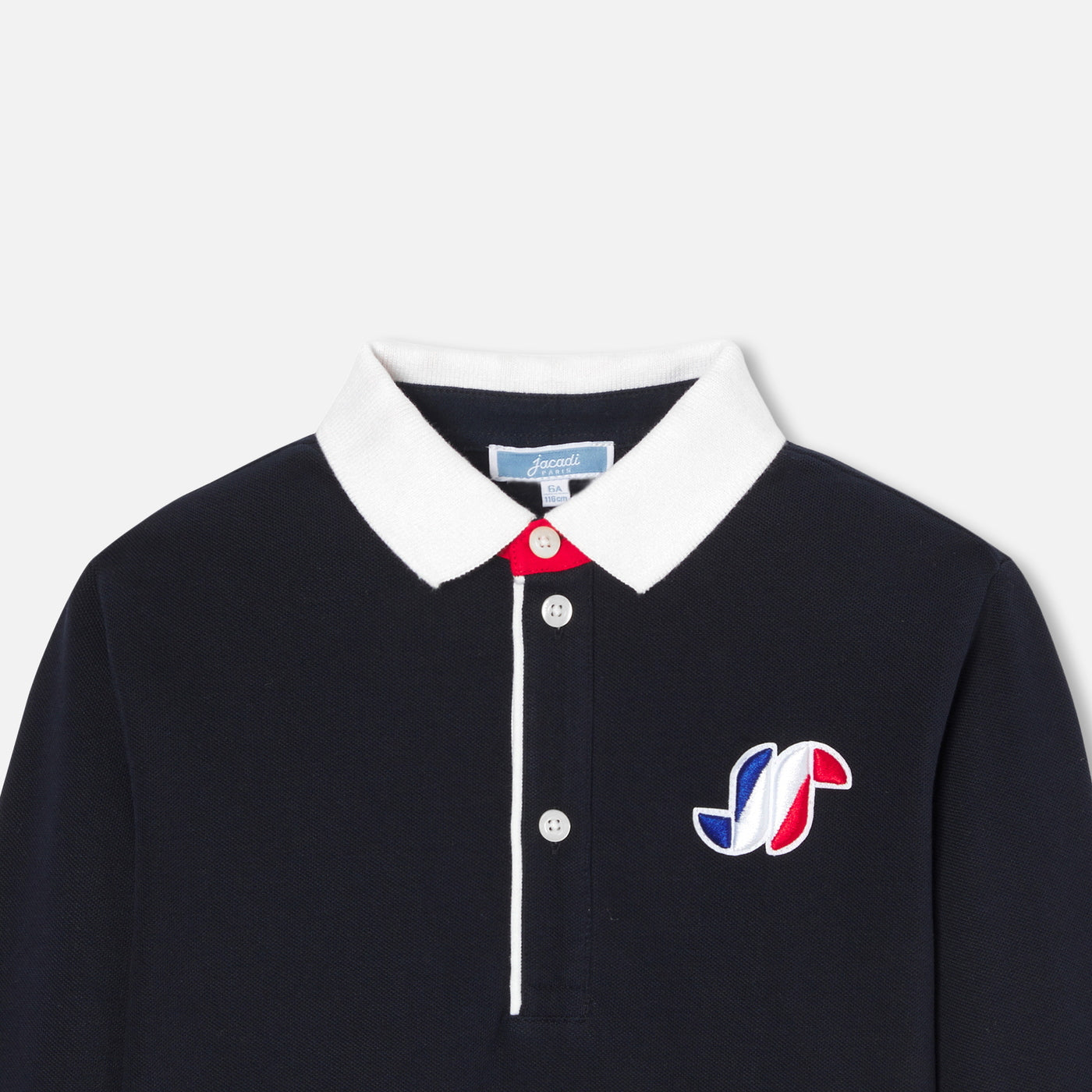 Boy long-sleeved polo shirt