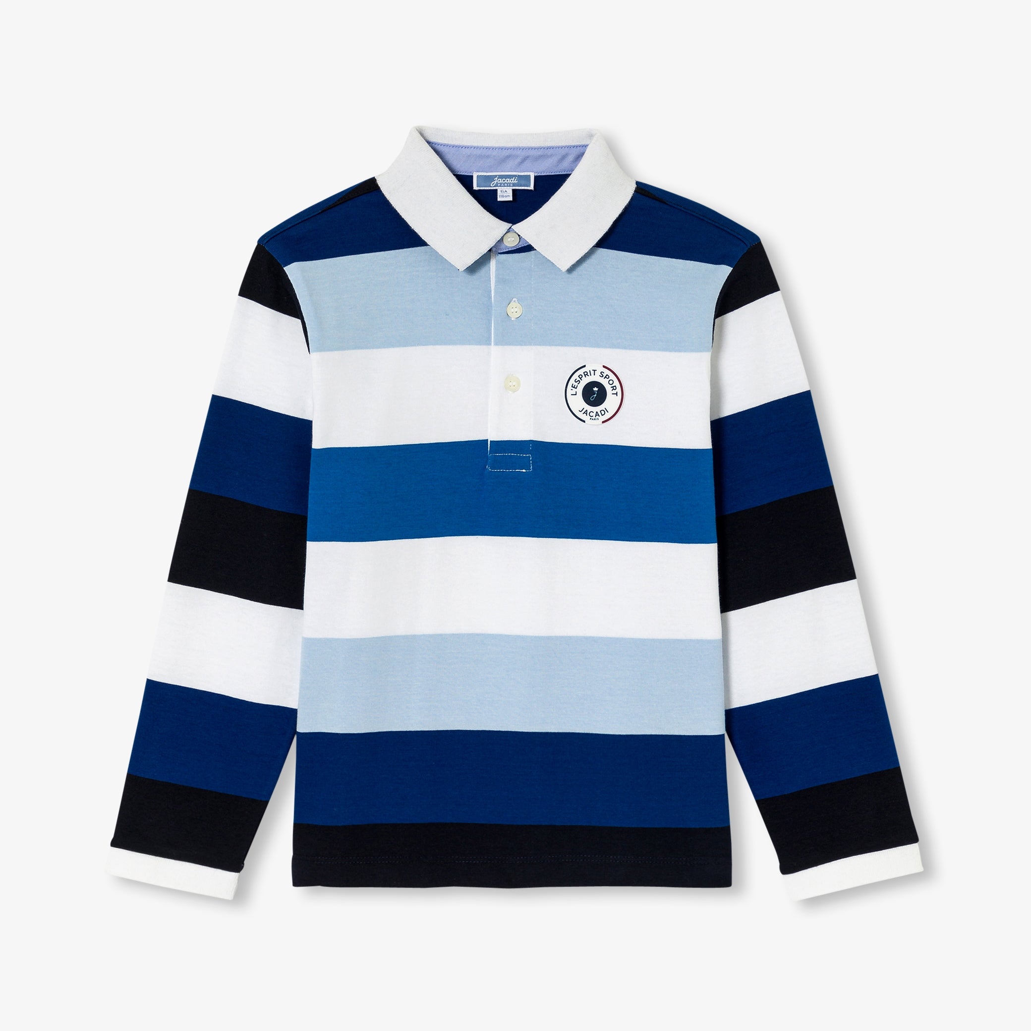 Child long-sleeved polo shirt