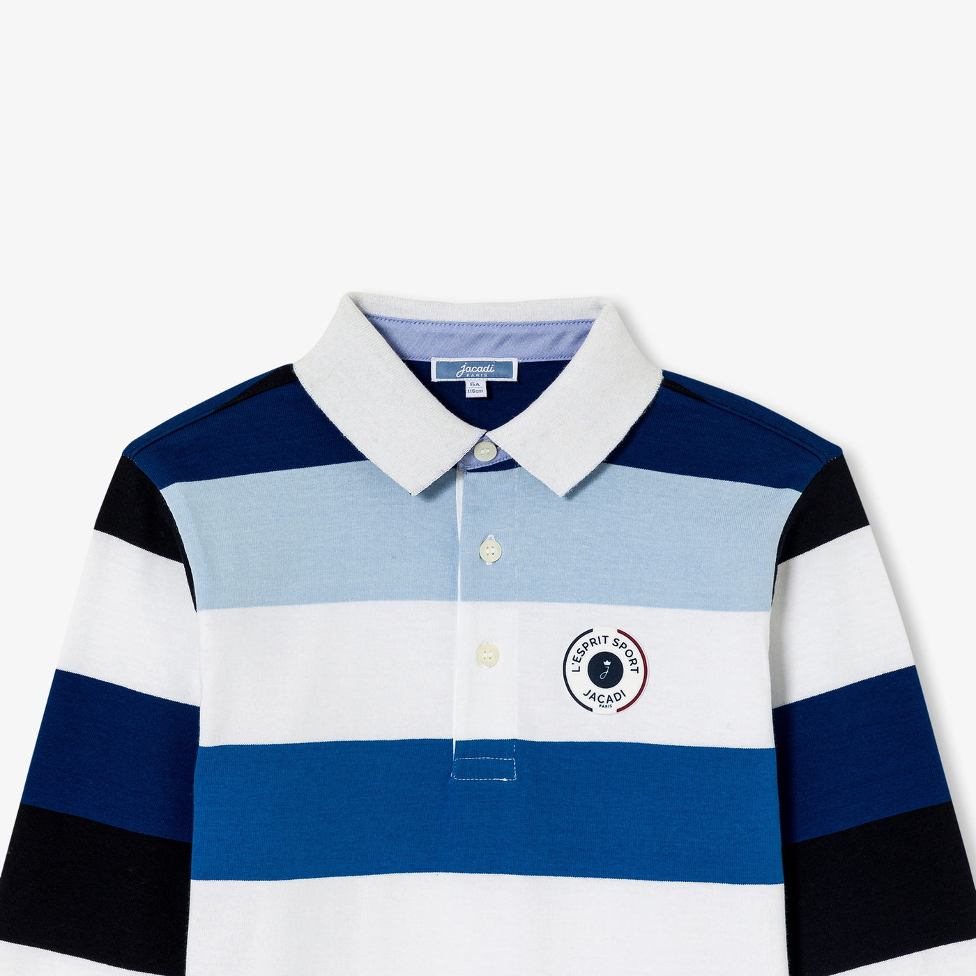 Child long-sleeved polo shirt