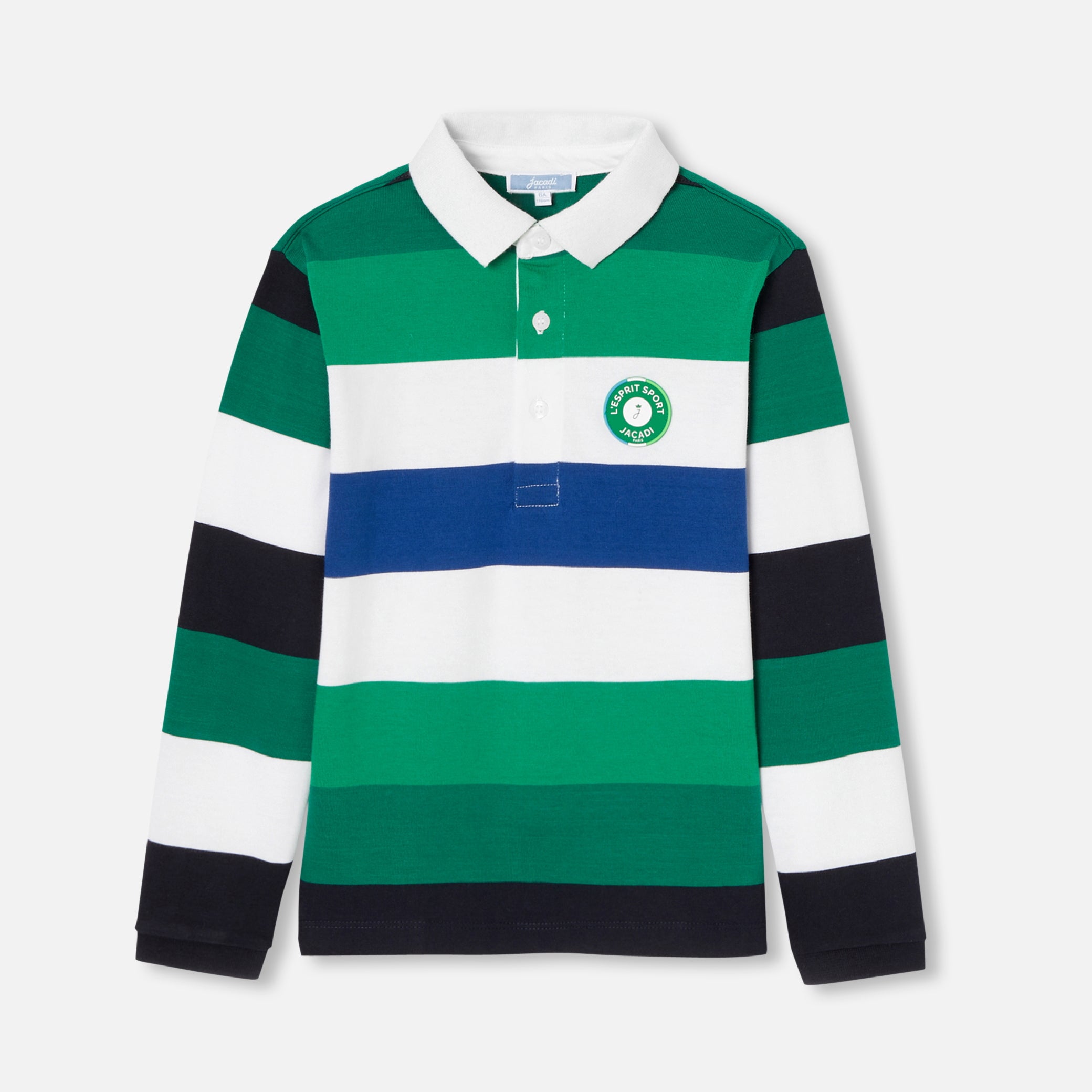 Child long-sleeved polo shirt
