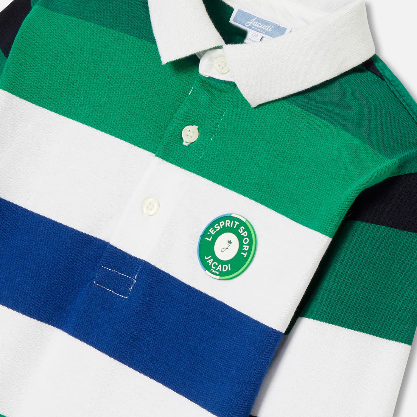 Child long-sleeved polo shirt