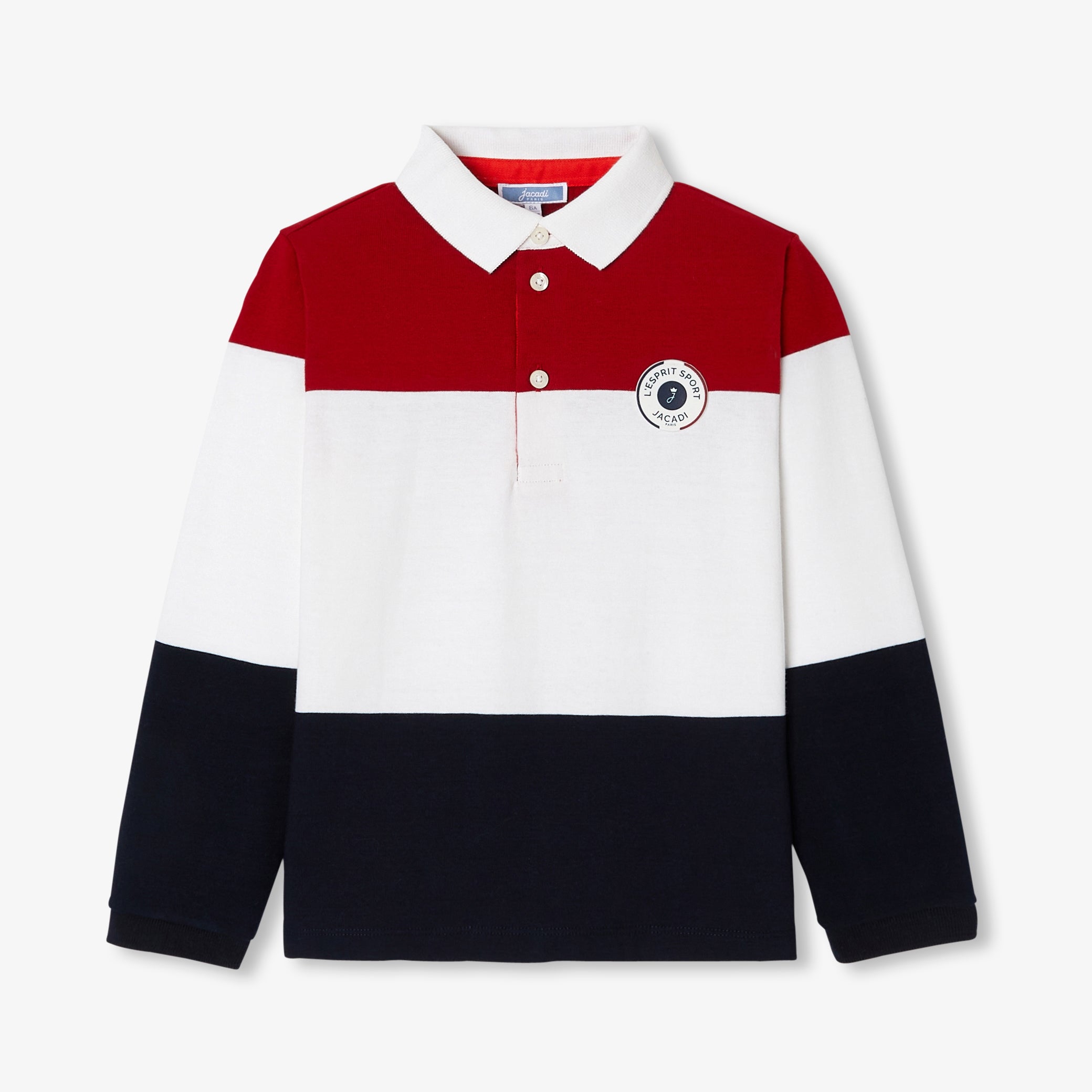 Boy long-sleeved polo shirt