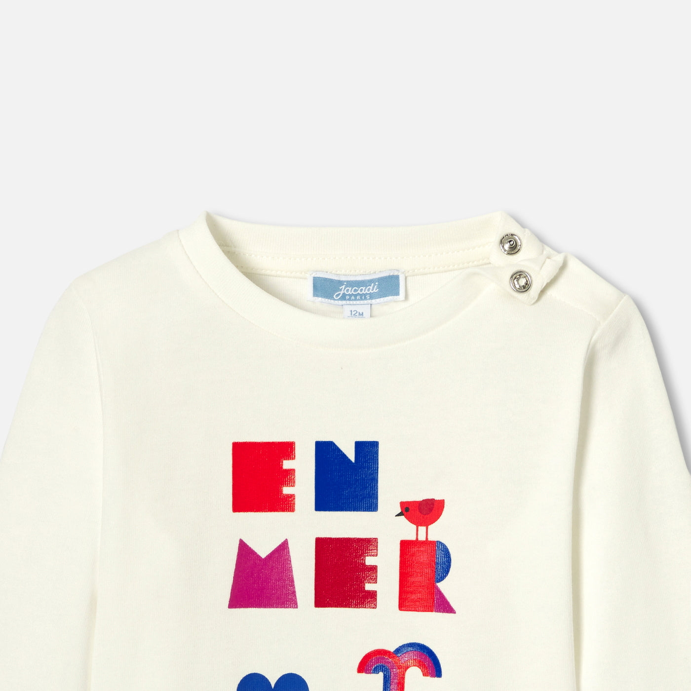 Long-sleeved baby boy T-shirt