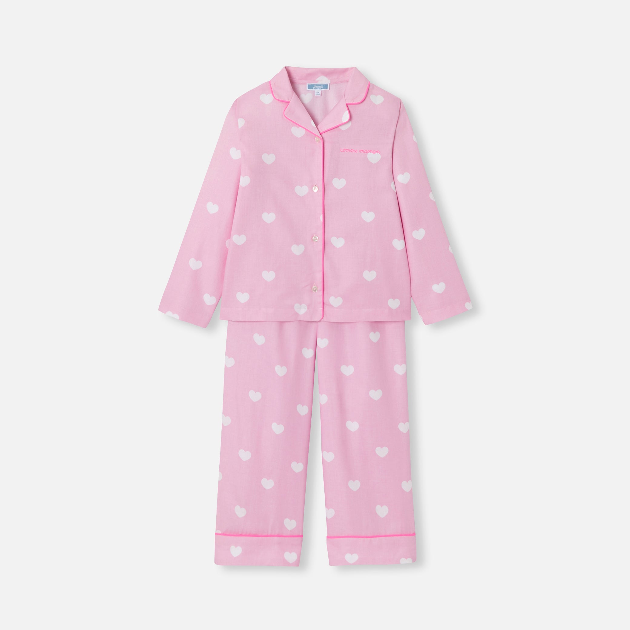 Girl flannel pyjamas