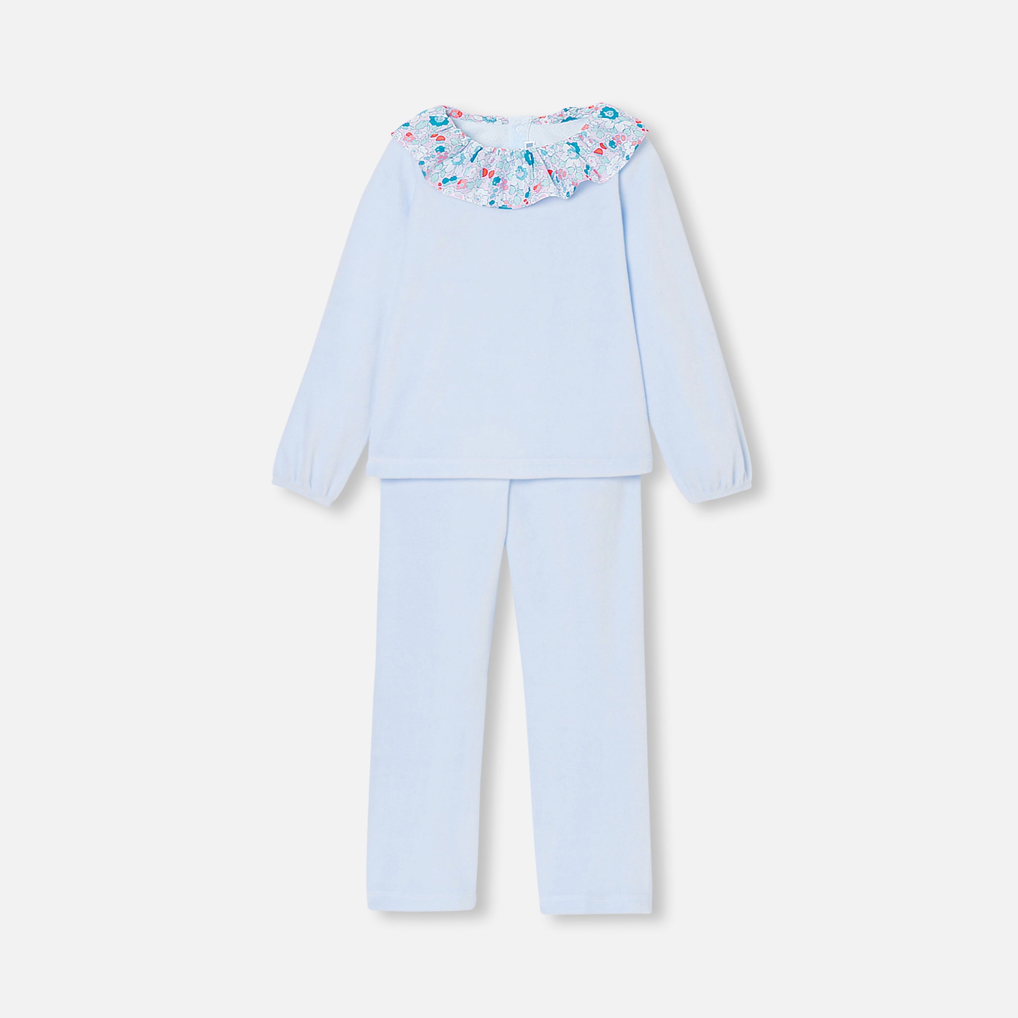 Girl velvet pyjamas
