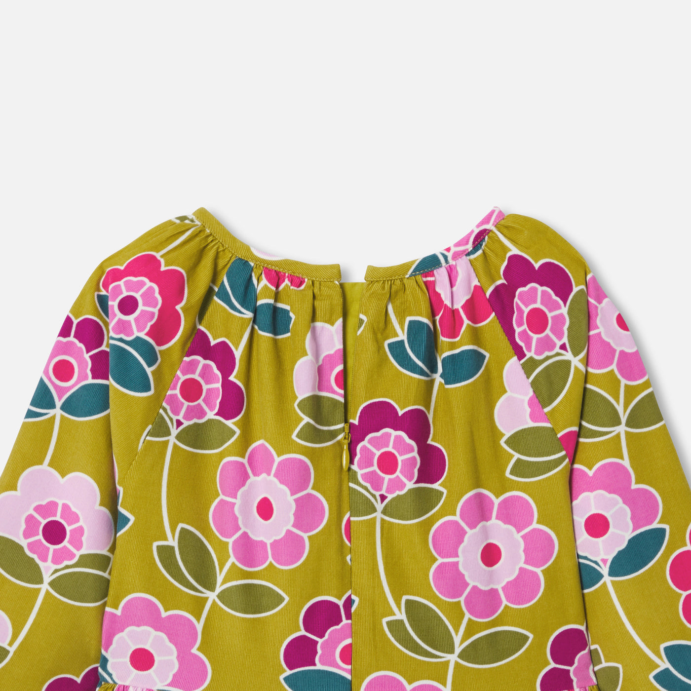 Girl dress in velvet milleraies