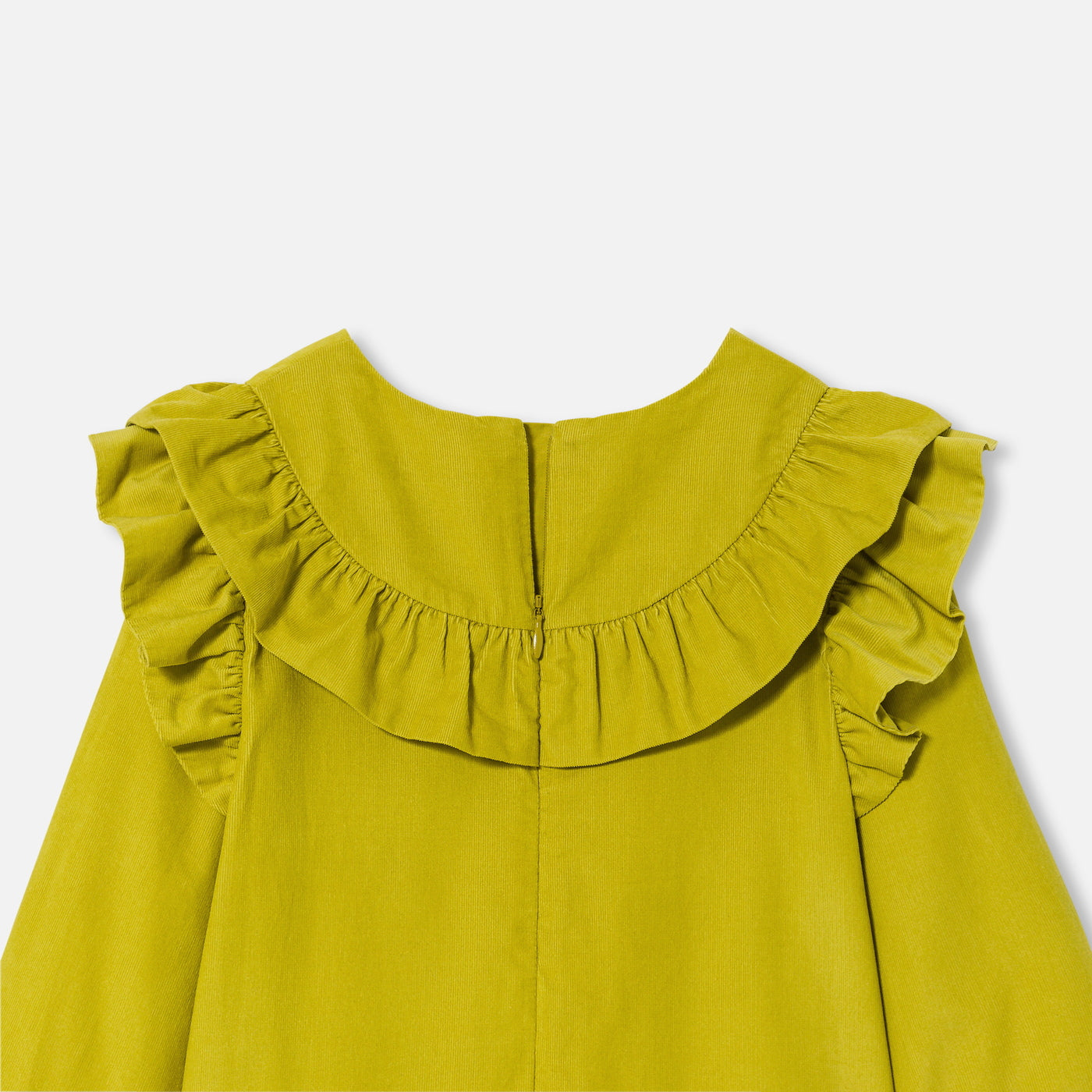 Girl dress in velvet milleraies