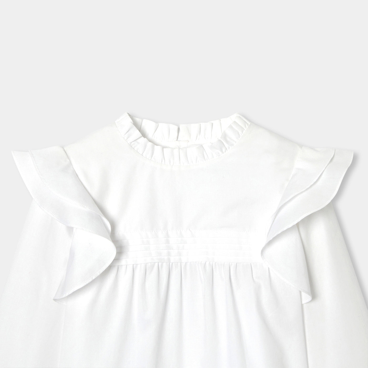 Girl blouse in poplin