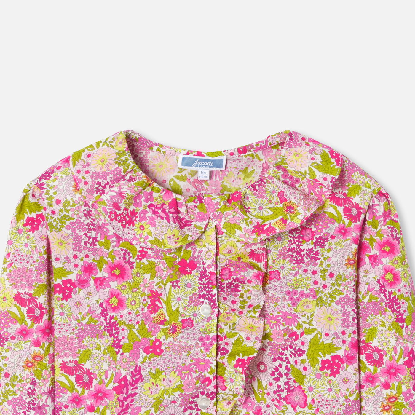 Girl blouse in Liberty fabric